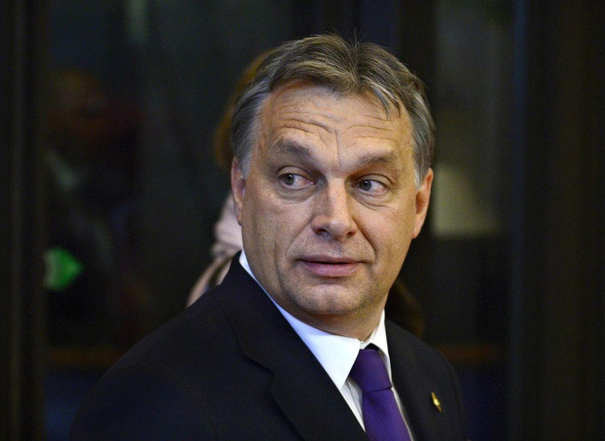 Orbán Viktor megérkezett Brüsszelbe