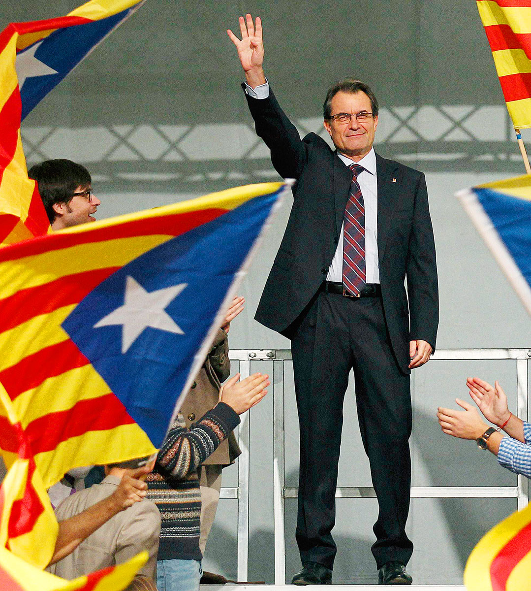 Artur Mas katalán kormányfő