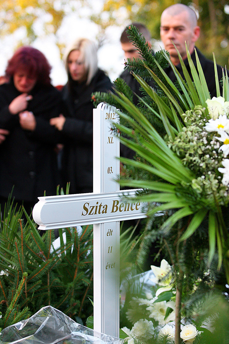 Szita Bence búcsúztatása a kaposvári temetőben