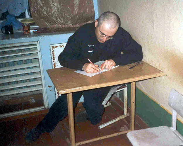 Hodorkovszkij a börtönben