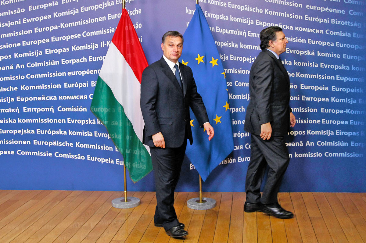 Orbán Viktor és José Manuel Barroso