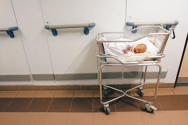 Kis magyar állampolgár - újszülött a veszprémi kórházban