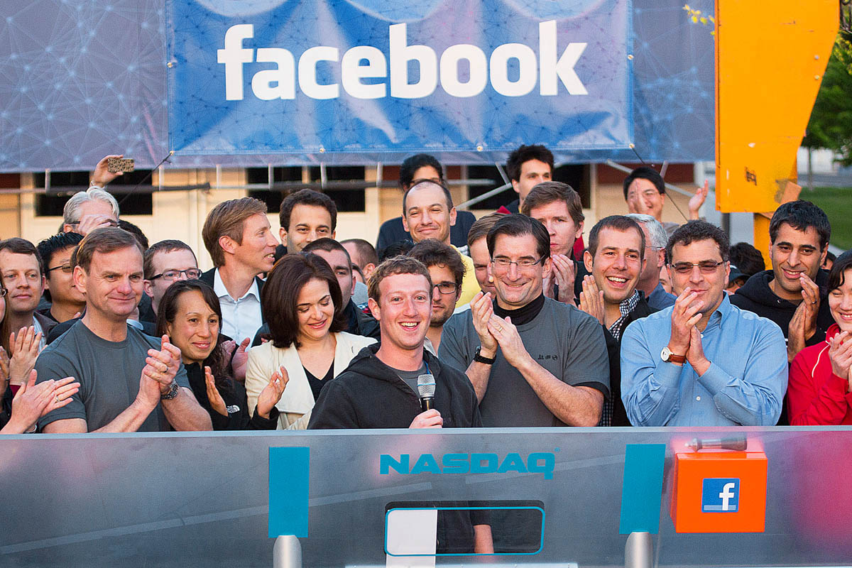 Az öröm rövid percei – Mark Zuckerberg a tőzsdei premier idején