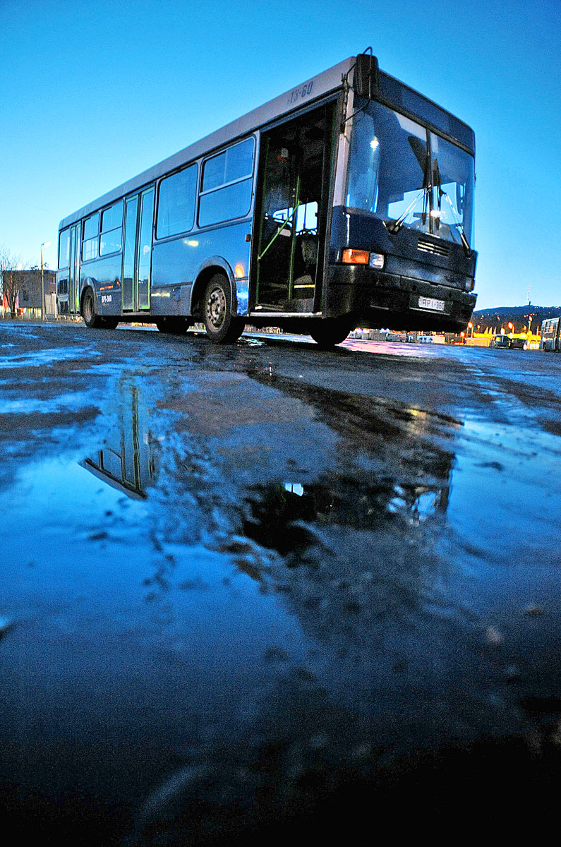 Műszaki hiba miatt a telephelyen rekedt BKV-busz