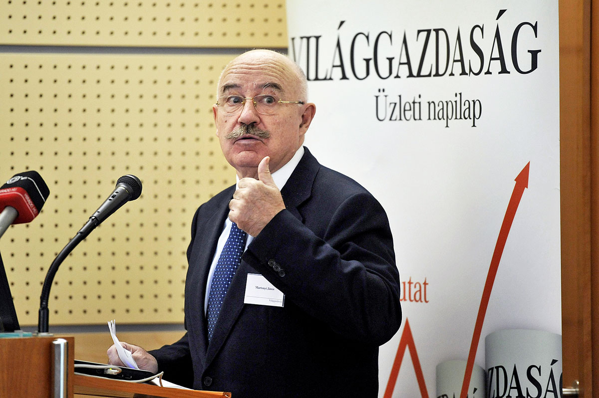 Martonyi János külügyminiszter a Világgazdaság konferenciáján