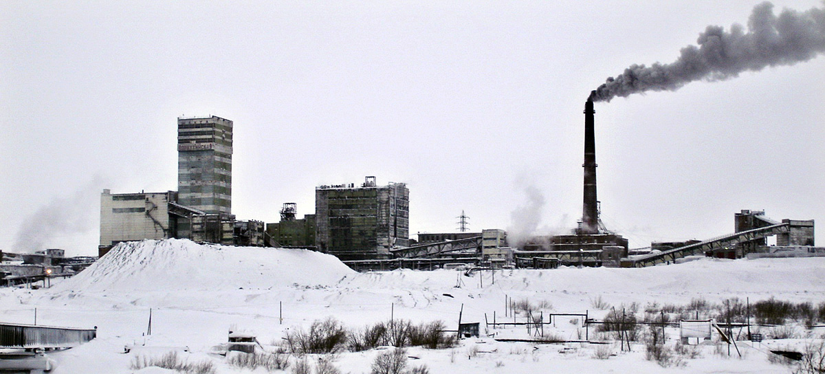 Látkép a Vorkutyinnszkaja szénbányáról. A biztonsági előírásokat gyakorta figyelmen kívül hagyják