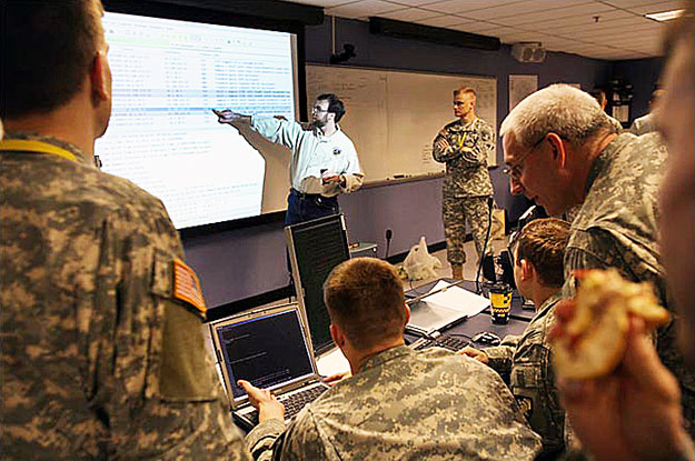 Cyberháborús gyakorlat a West Point katonai akadémián