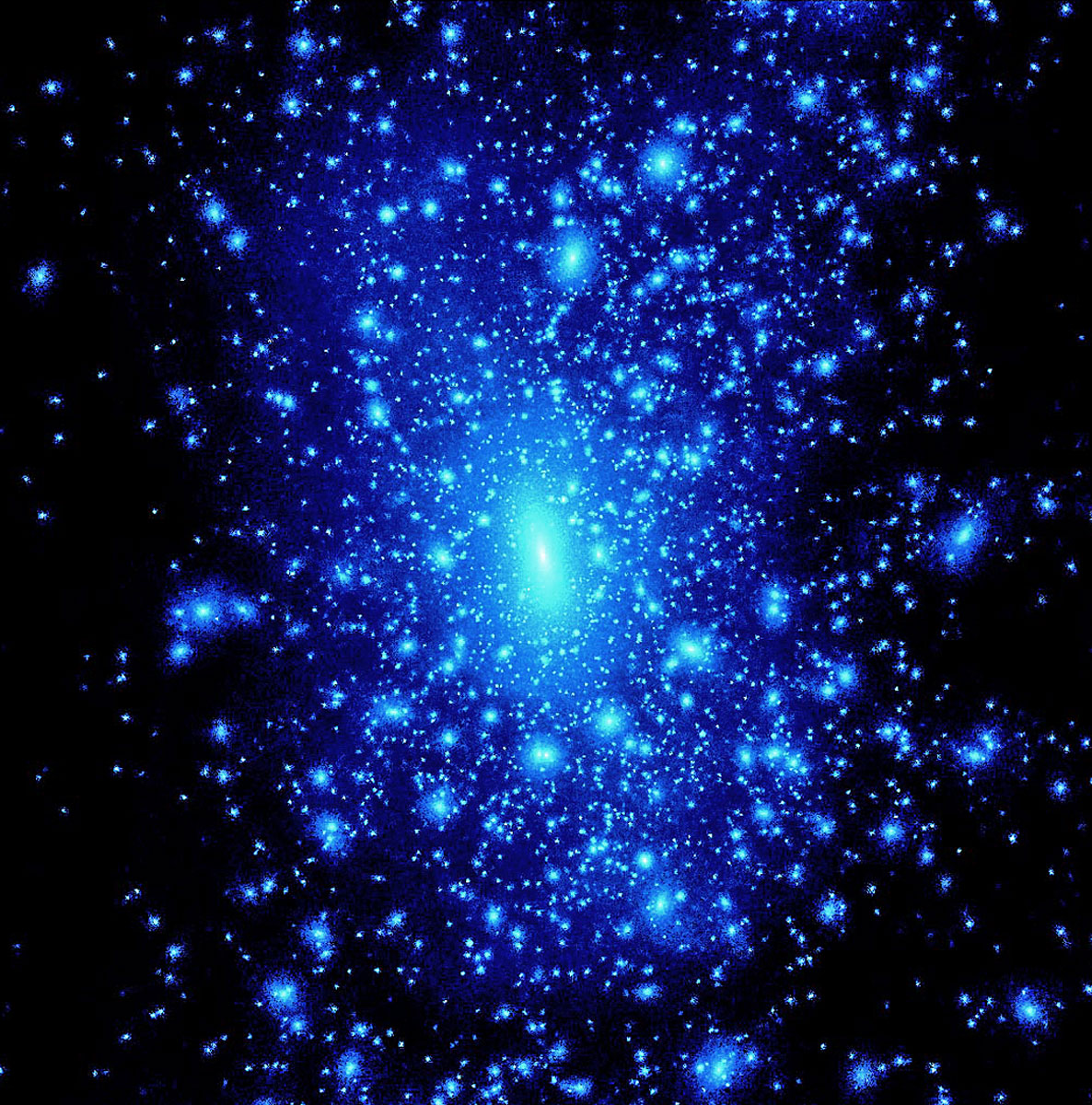 A látható anyag a világegyetemnek csak a 4-5 százalékát alkotja