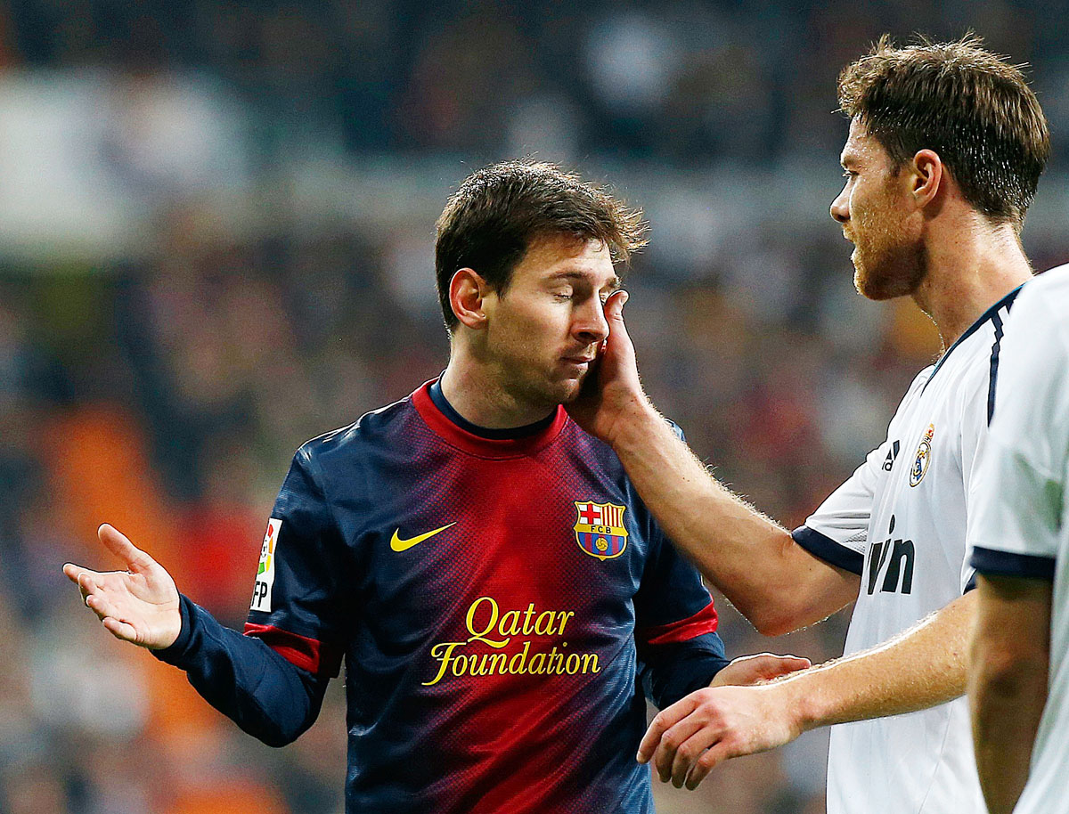 Eddig 1-1 (Messi és Xabi Alonso)