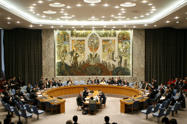 Az ENSZ Biztonsági Tanácsának ülésterme