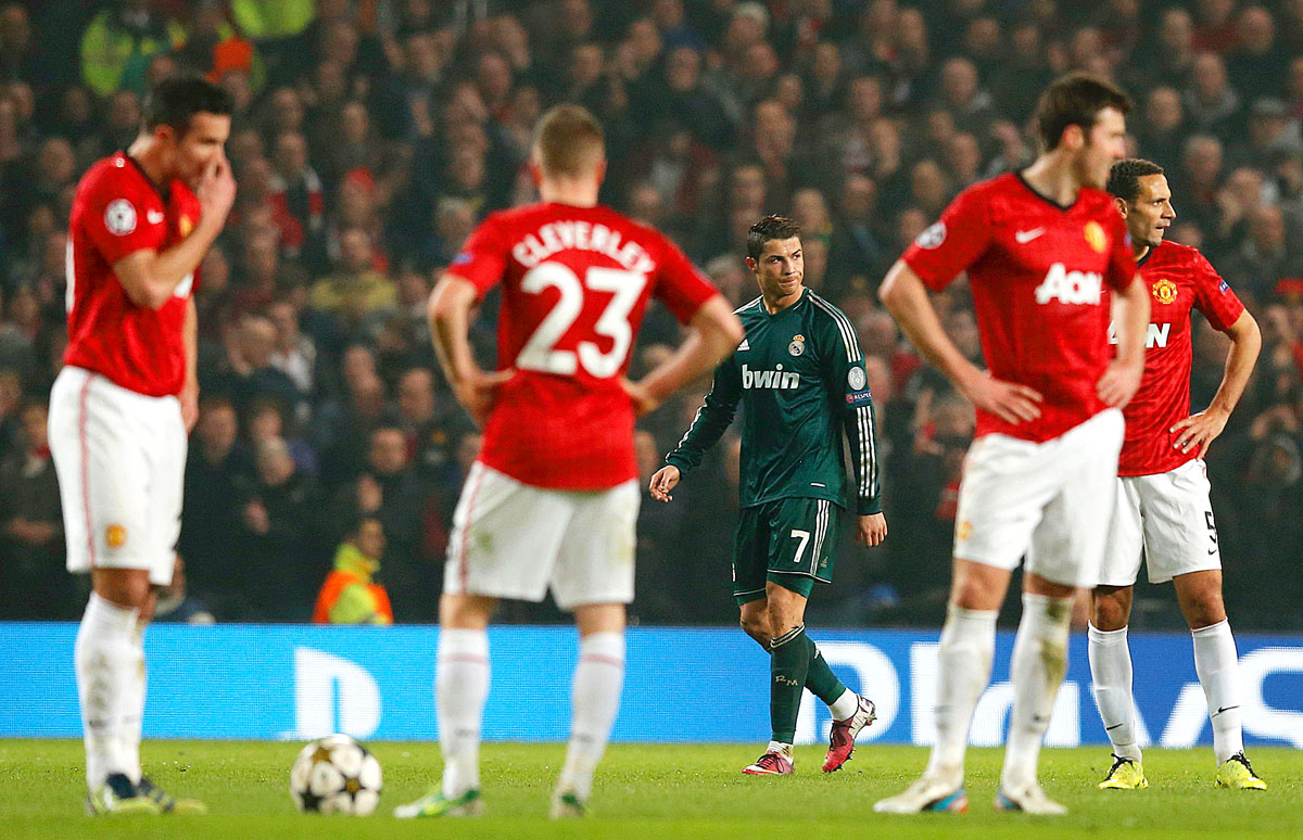 A korábban manchesteri Cristiano Ronaldo gólja után (1-2)
