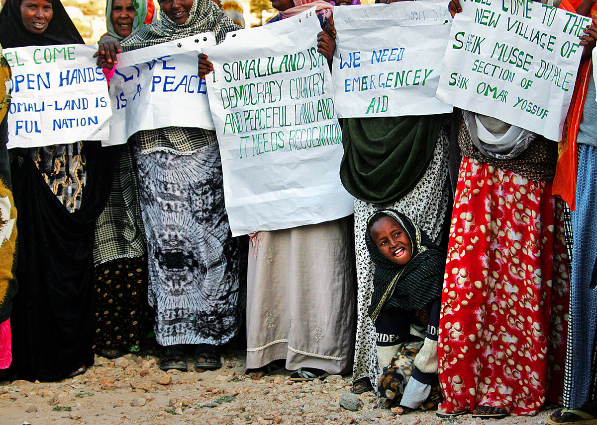 Szomáliföld gyakorlatilag kivált az anarchiába süllyedt Szomáliából, ám az aszály őket sem kíméli