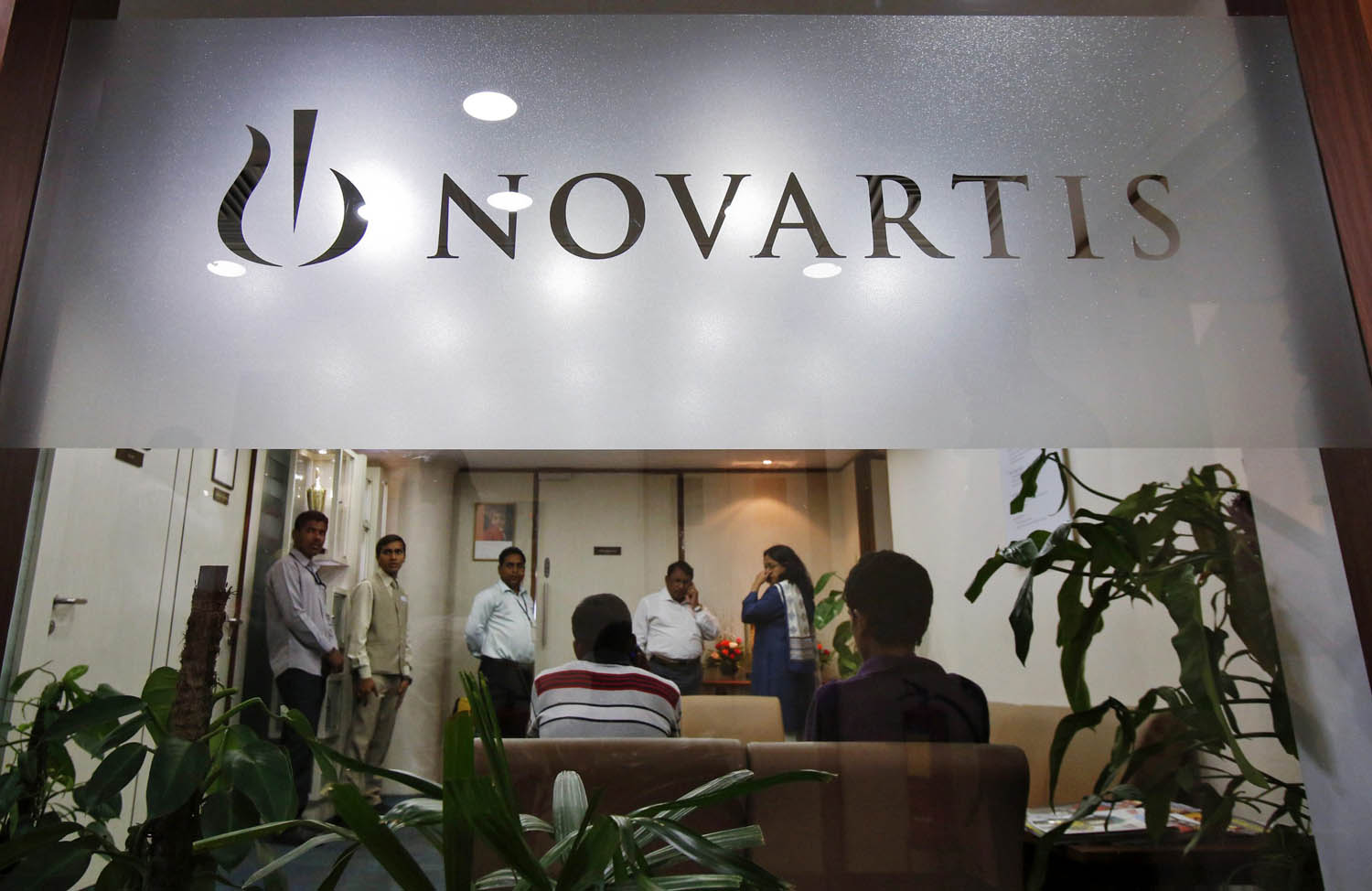 A Novartis India központja Mumbaiban. Nagy megkönnyebbülés