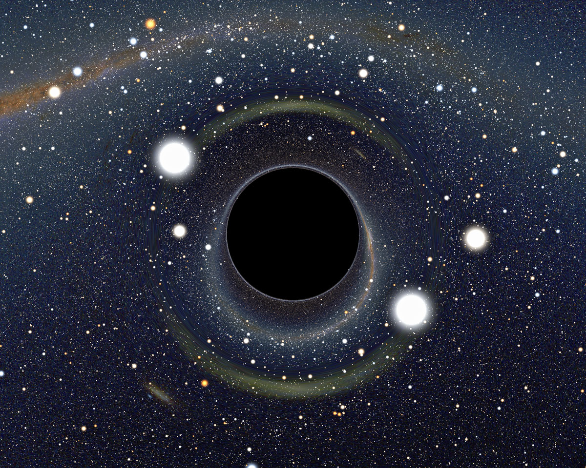 Egy fekete lyuk fantáziaképe – a csillagászok kezdenek kifogyni az eszköztárukból