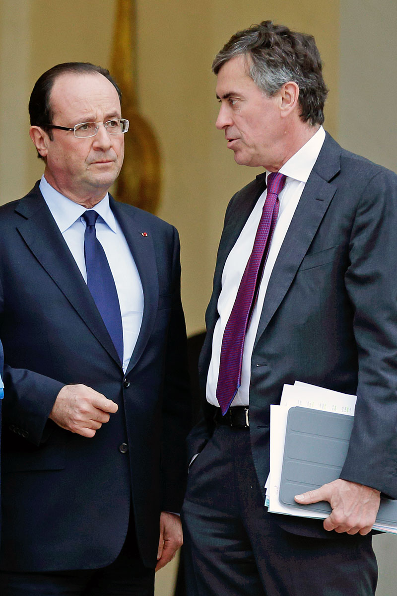 Hollande és Cahuzac, még januárban