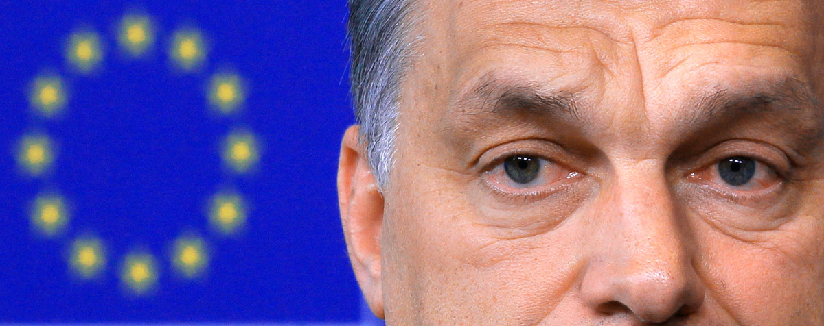 Orbán Viktor egy korábbi brüsszeli sajtótájékoztatón. „Gyűlölnek valamilyen okból bennünket”