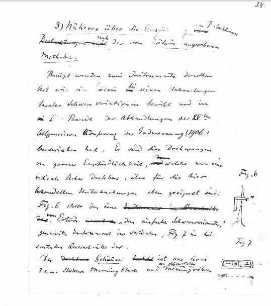 Eötvös Loránd fizikus 1908-ban született kéziratát digitalizálta az Eötvös Loránd Geofizikai Alapítvány az ELTE Rektori Titkársága megbízásából