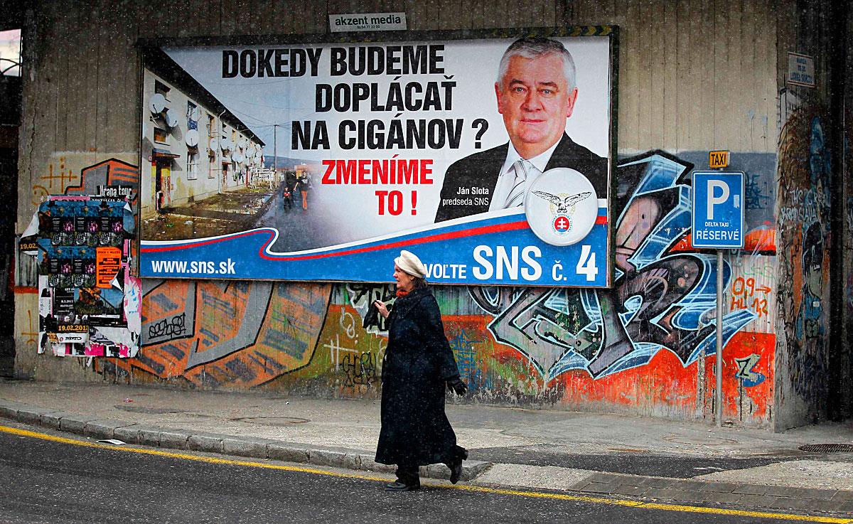 Ilyen választási plakátot már nem fogunk látni Szlovákiában