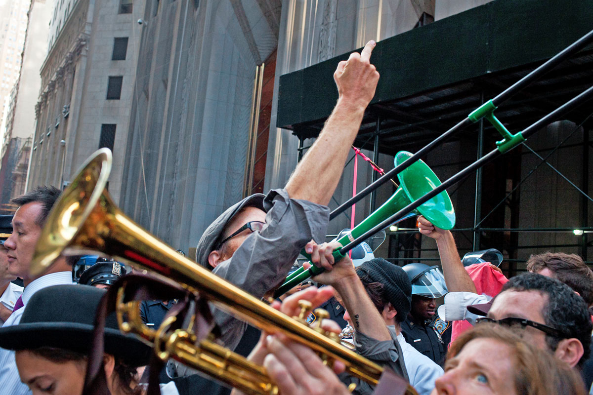 Kommunikáció a Wall Streettel – demonstráció 2012. szeptember 17-én