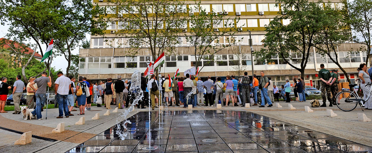 A földalapkezelő illetékesei nem vették át a petíciót