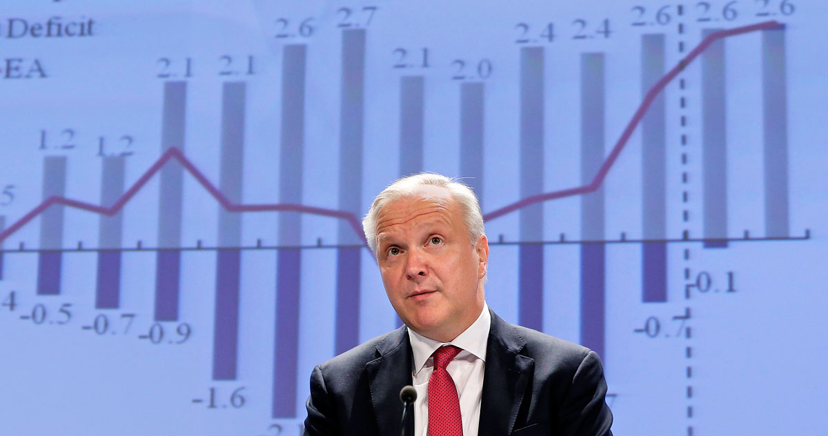 Pluszok és mínuszok a háttérben – Olli Rehn tájékoztat