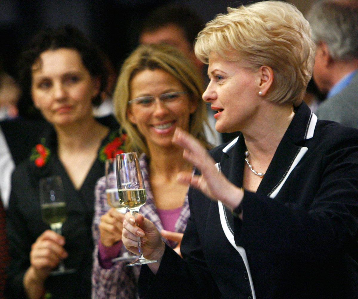 Dalia Grybauskaite litván államfő: női témákkal ne keressenek!