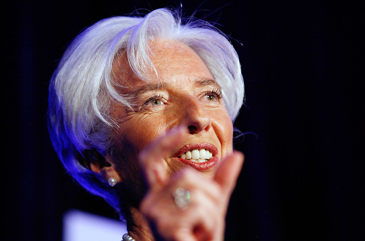 Christine Lagarde IMF-vezérasszony