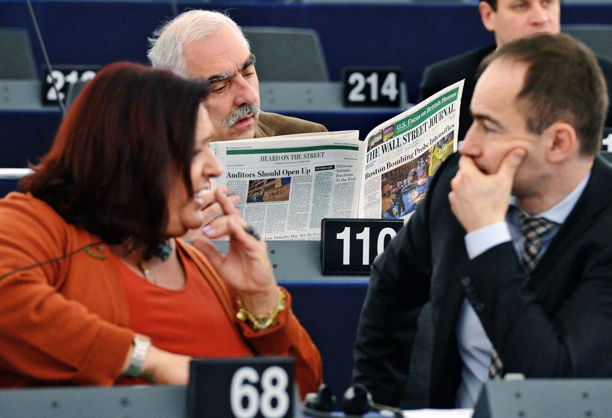 Bokros Lajos szerdán az Európai Parlament ülésén