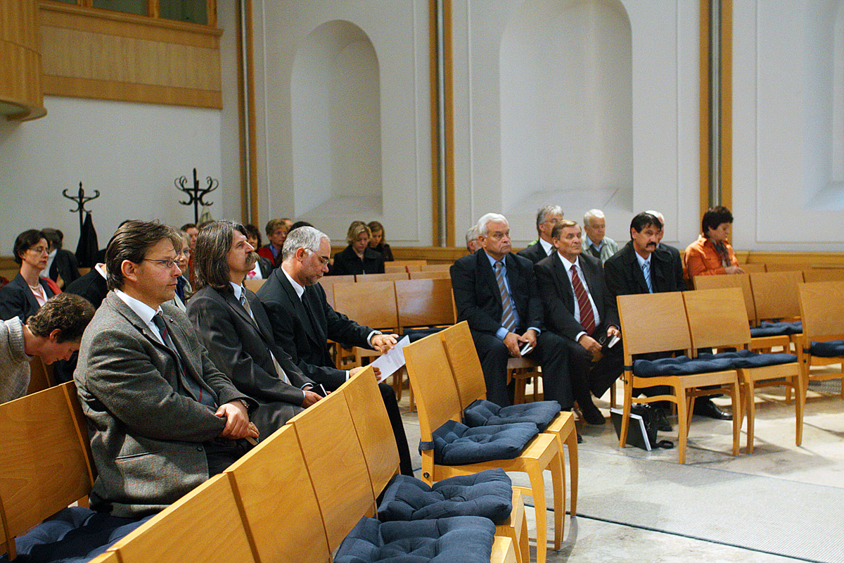 Fidesz-politikusok a Hold utcai református templomban 2008-ban