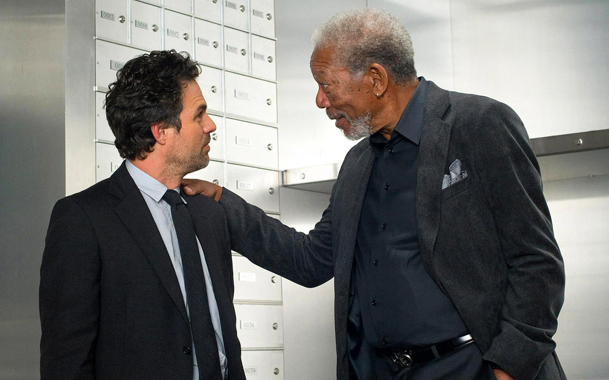 Mark Ruffalo és Morgan Freeman