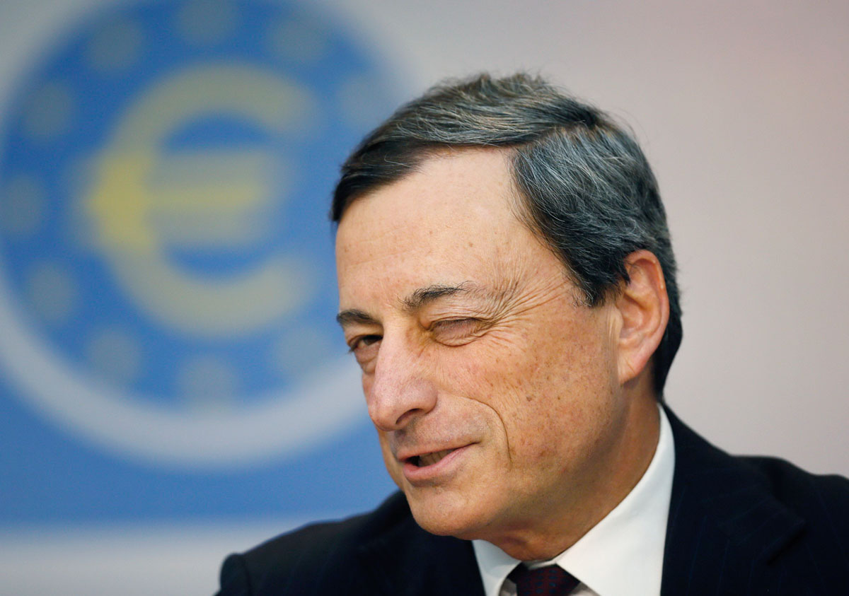 Draghi nem szokványos eszközökkel készül