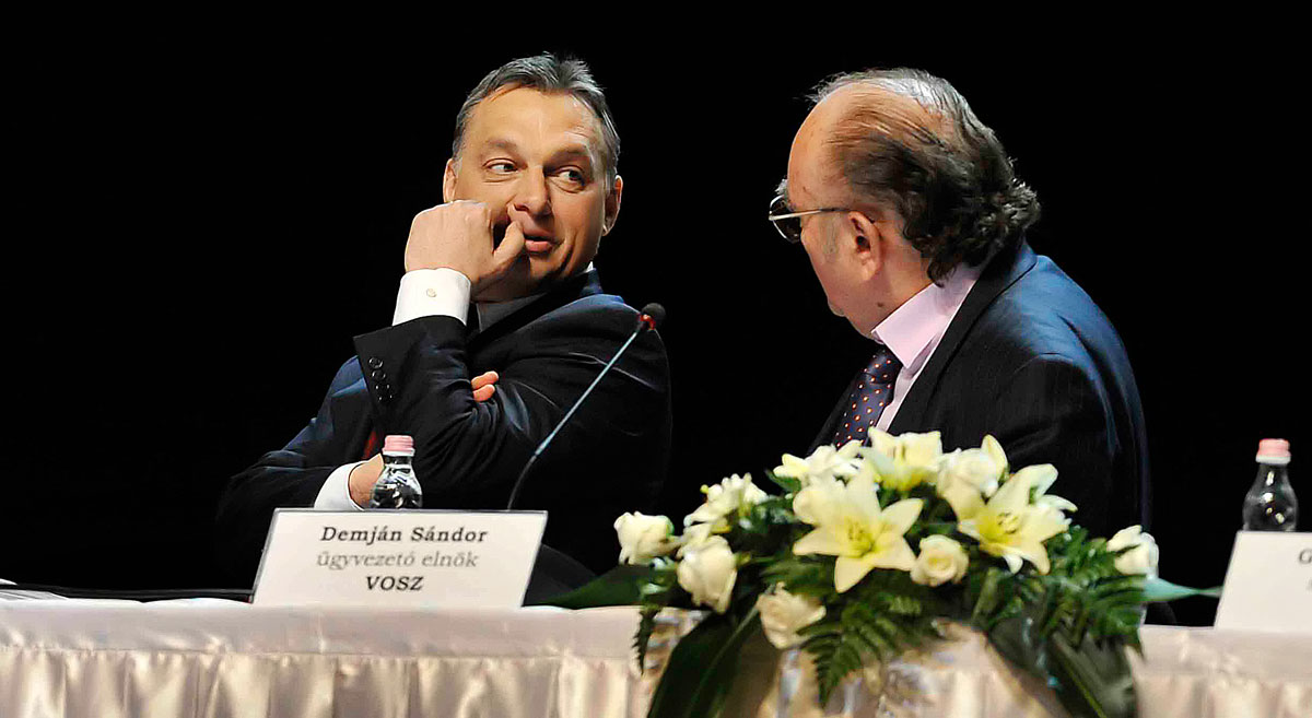 Orbán Viktor és Demján Sándor