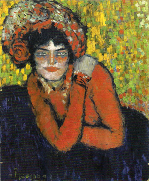 Picasso Margot-ja 1901-ben készült, Párizsban