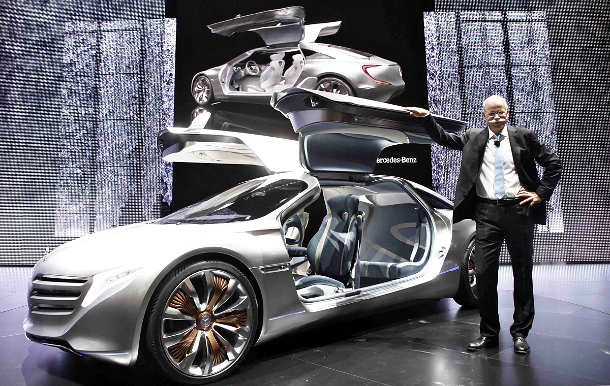 Daimler vezér Dieter Zetsche - a konkurensekre 