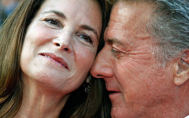 Dustin Hoffman és felesége Lisa Gottsegen
