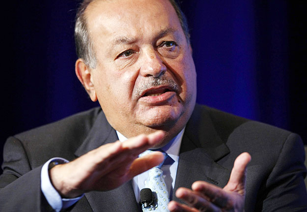 Carlos Slim mexikói mobilkirály, a világ egyik leggazdagabb embere.