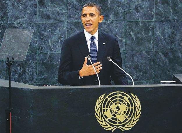 Barack Obama az ENSZ-ben. Üzent Iránnak is