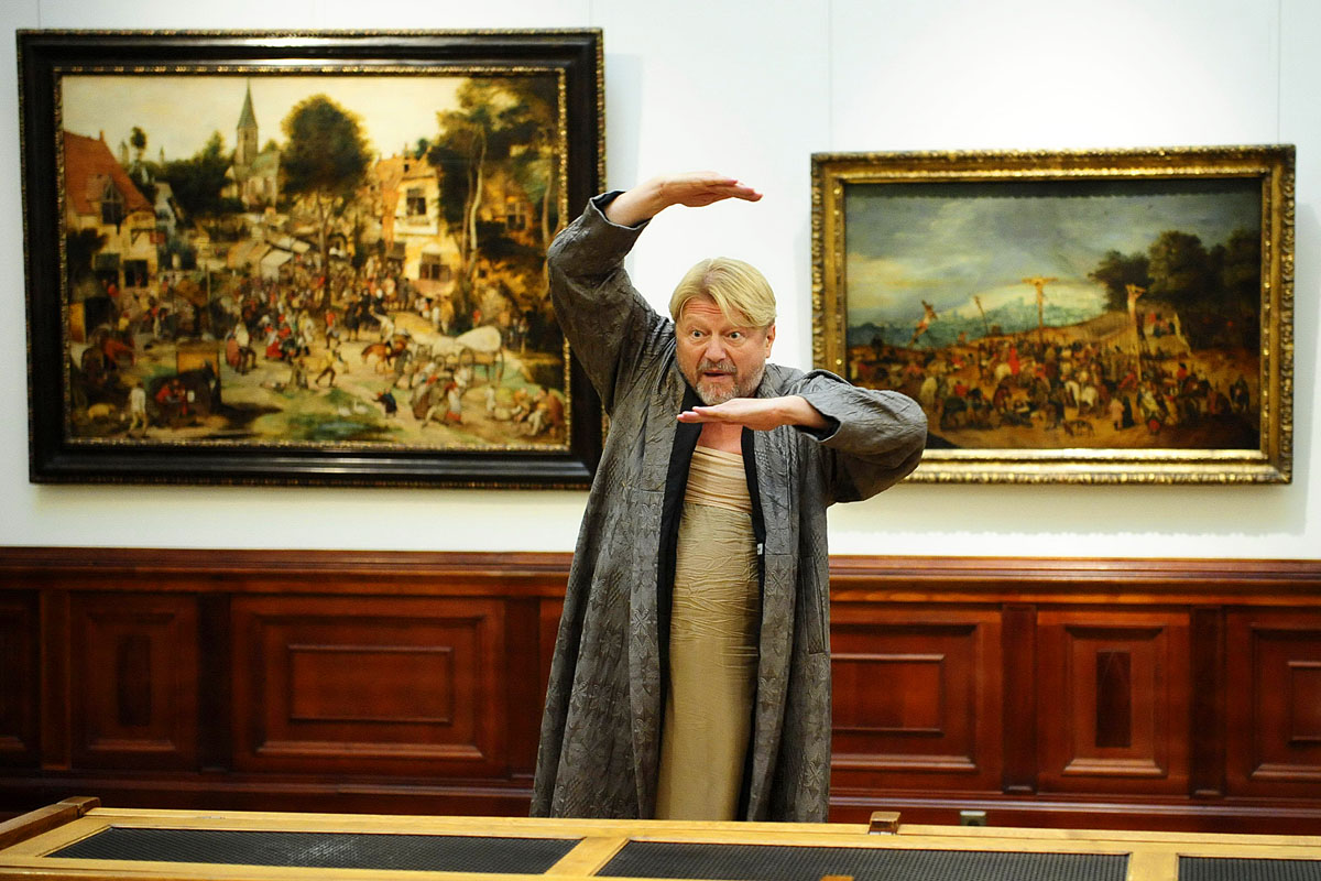 Hegedűs D. Géza Noé történetét mesélte el Brueghel festménye kapcsán