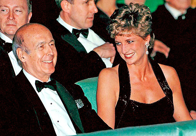 Diana és Giscard d'Estaing 1994-ben