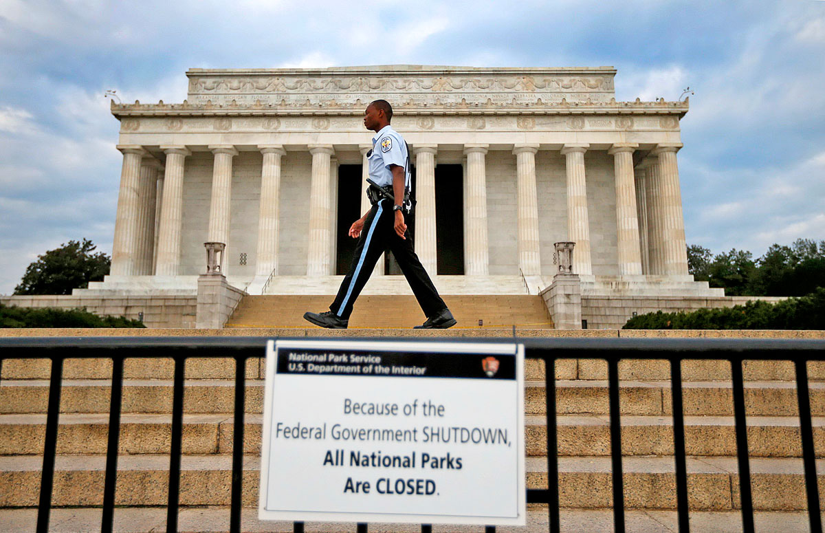 Lezárják a washingtoni Lincoln-emlékművet