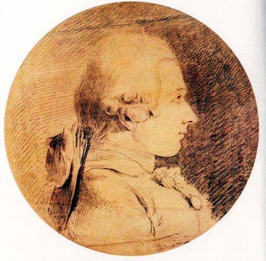 Charles-Amédée-Philippe van Loo francia festő grafikája