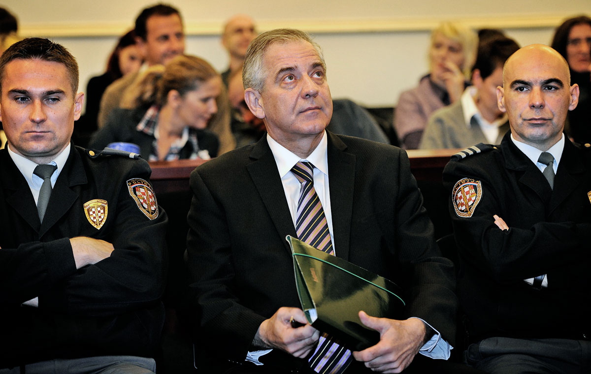 Ivo Sanader bírái előtt