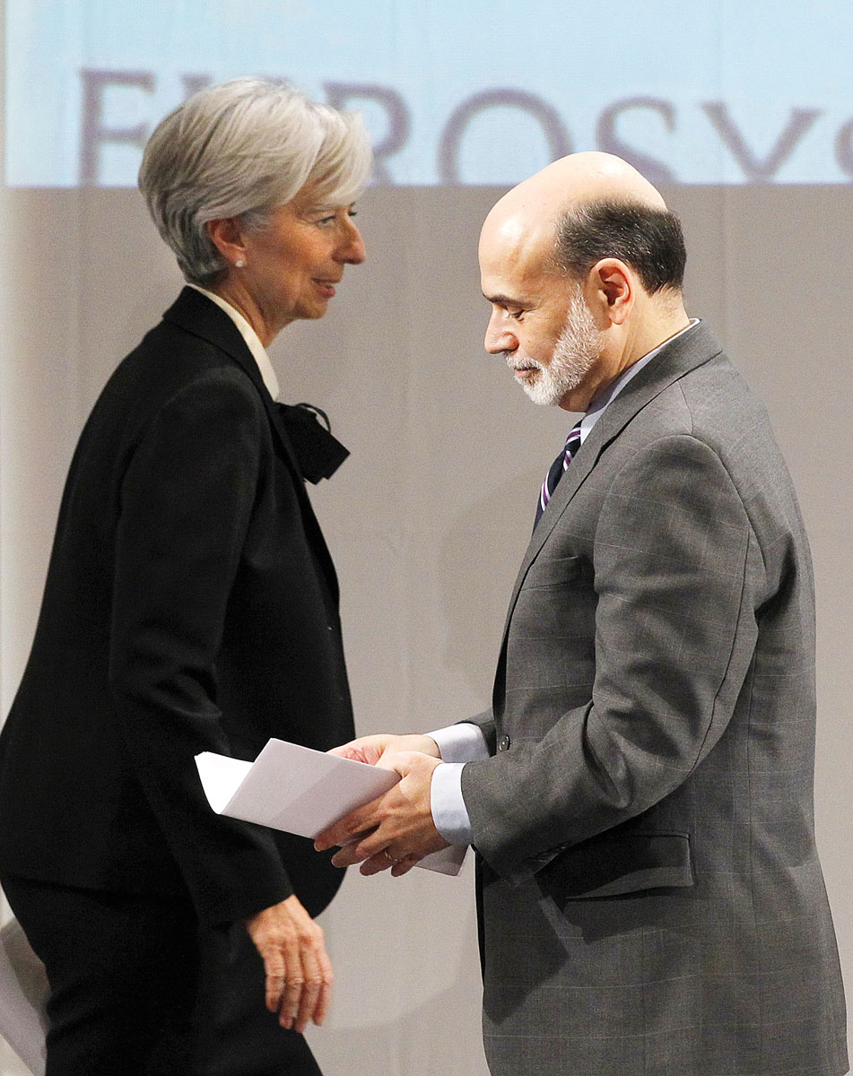 Christine Lagarde IMF-vezérigazgató szerint eredményes volt a Ben Bernanke Fed-elnökhöz köthető laza monetáris politika