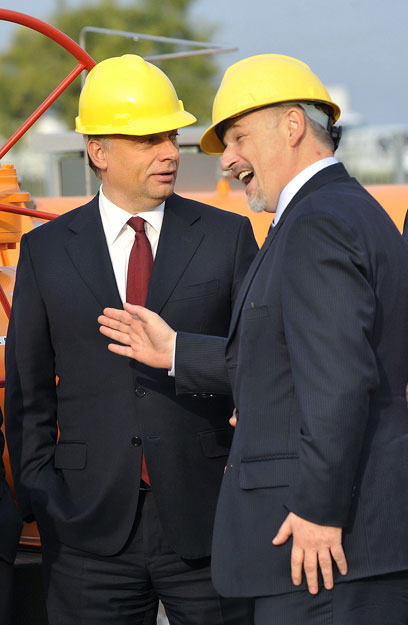 Orbán Viktor és Hernádi Zsolt 2010-ben - most is együtt ünnepelnek