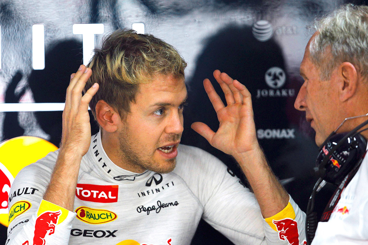 Nem a győzelmet magyarázza: Vettel szakmai előadása