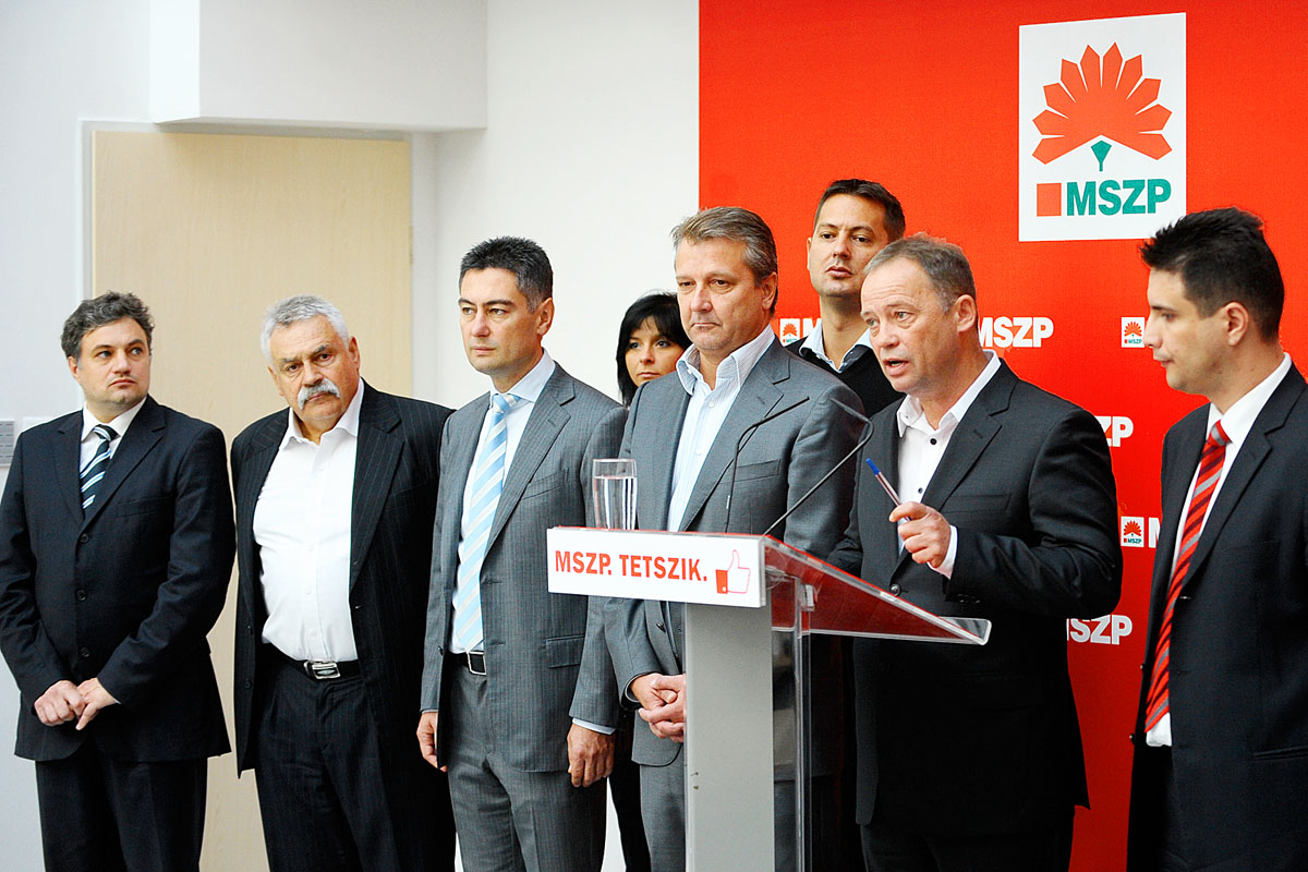 Az MSZP elnöksége már 2010 őszén felsorakozott Molnár mellett