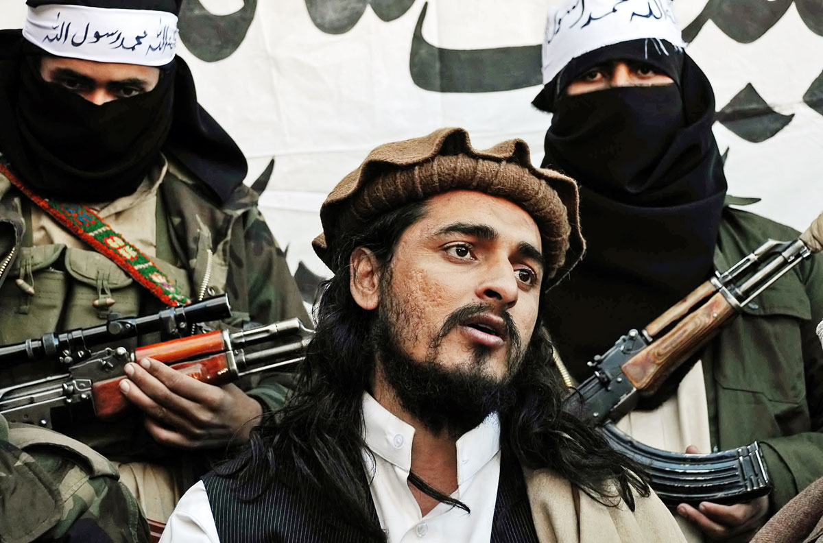 Hakimullah Mahszud, a pakisztáni tálibok meggyilkolt vezére egy korábbi sajtótájékoztatón. Nincs hiány utódban