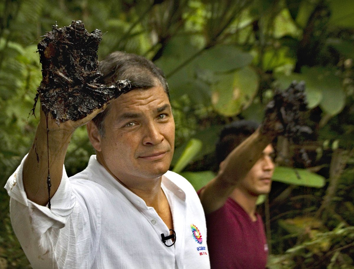 Correa szerint a Chevron átverte Ecuadort és az egész világot is