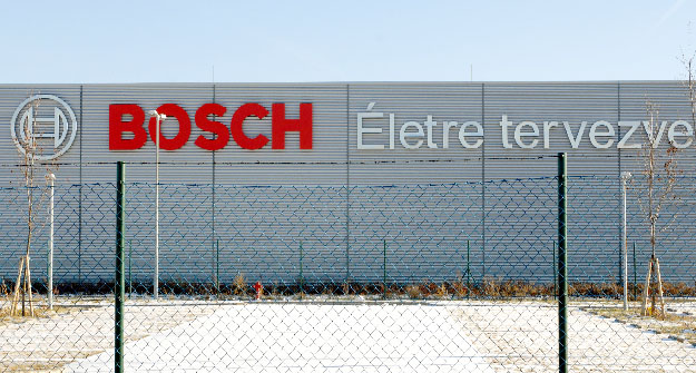 A Bosch hatvani gyára
