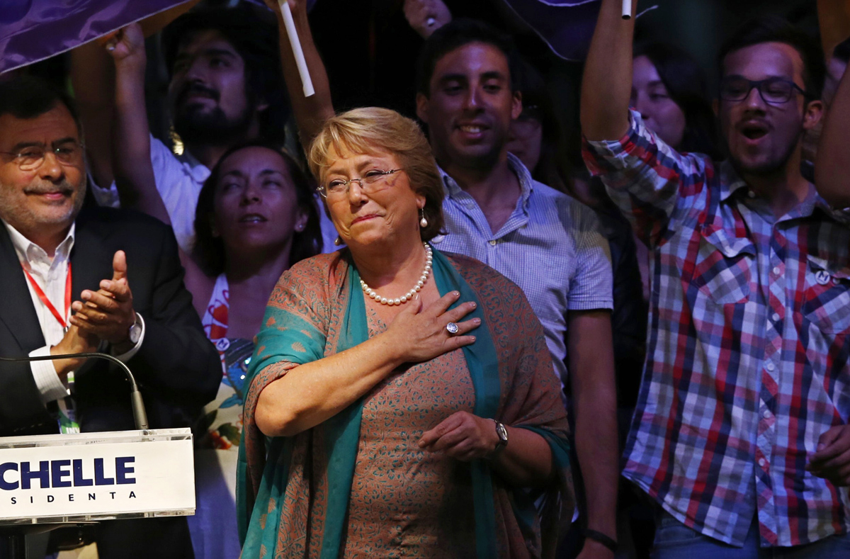 Michelle Bachelet visszatérhet a chilei elnöki palotába